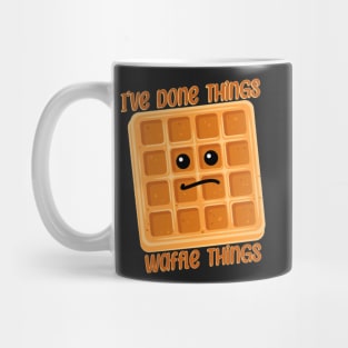 I’ve done waffle things food pun Mug